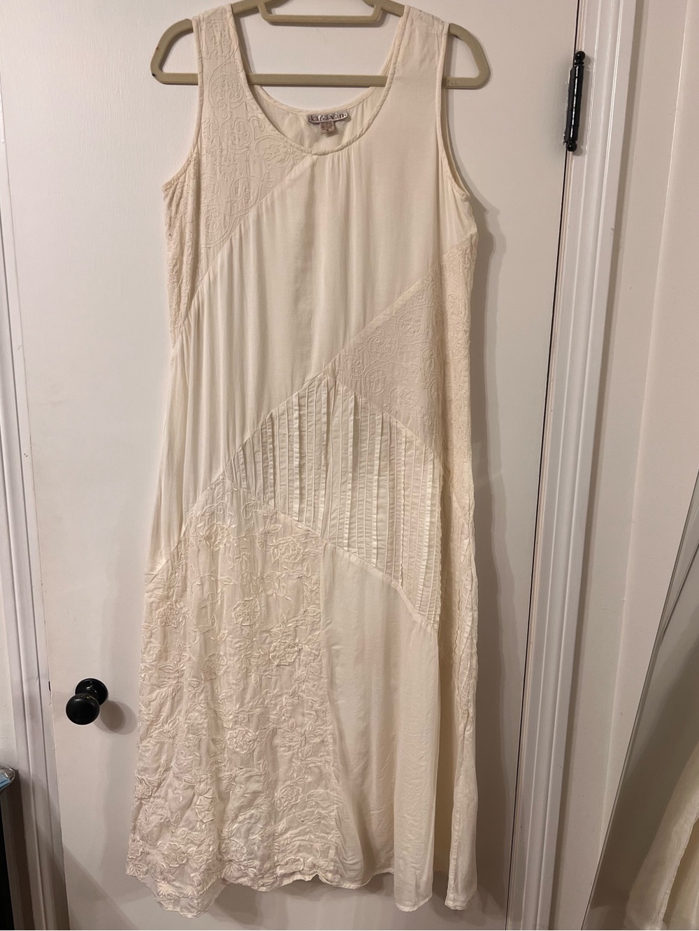 BOHEMIAN KARAVAN COTTON BLEND COTTAGECORE MAXI DRESS ✨